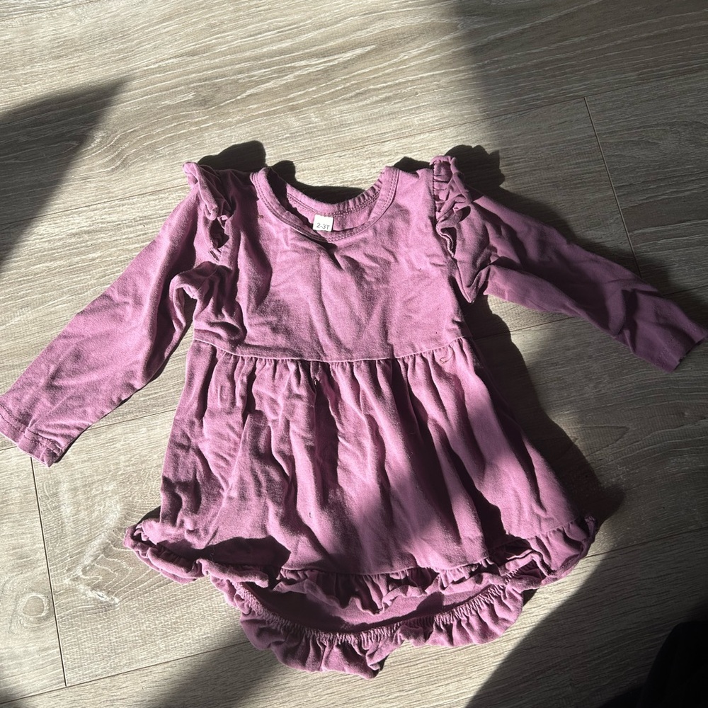Purple Long Sleeve 2-3T shirt
